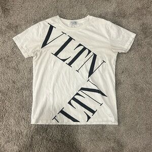 White and black Valentino t shirt